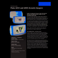 Fluke ii900 & ii910 Sonic Industrial Imager - Datasheet