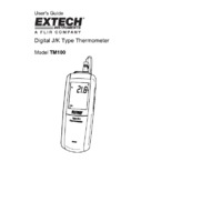Extech TM100 Thermometer User Manual