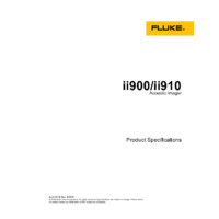 Fluke ii900 & ii910 Sonic Industrial Imager - Product Specifications