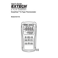 Extech EA11A Thermometer User Manual