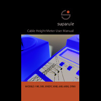 Suparule CHM Cable Height Meters - User Manual