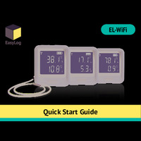 FilesThruTheAir EL-WiFi-X Temperature Data Logger - Quick Start Guide