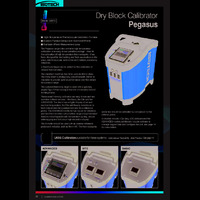 Isotech Pegasus 4853 Dry Block Temperature Calibrator - Datasheet