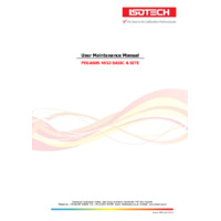 Isotech Pegasus 4853B&S Dry Block Temperature Calibrator - User Manual