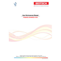 Isotech Pegasus 4853 Dry Block Temperature Calibrator Advanced - User Manual
