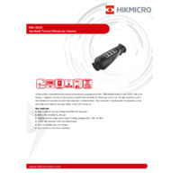 Hikmicro OWL OQ35 Handheld Thermal Monocular - Datasheet