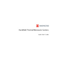 Hikmicro OWL Handheld Thermal Monocular - Quick Start Guide