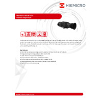 Hikmicro Thunder TH35 Handheld Thermal Monocular - Datasheet