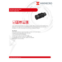 Hikmicro Thunder TH35C Handheld Thermal Monocular - Datasheet