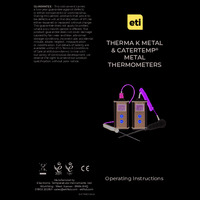 ETI 221-900 Therma K Metal Thermometer - Datasheet