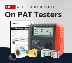 Free Accessory Bundle on PAT Testers