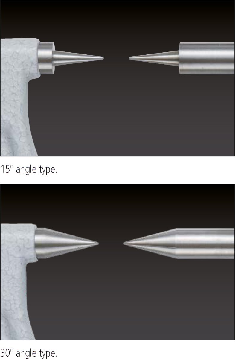 Mitutoyo 112 point micrometer degree examples.