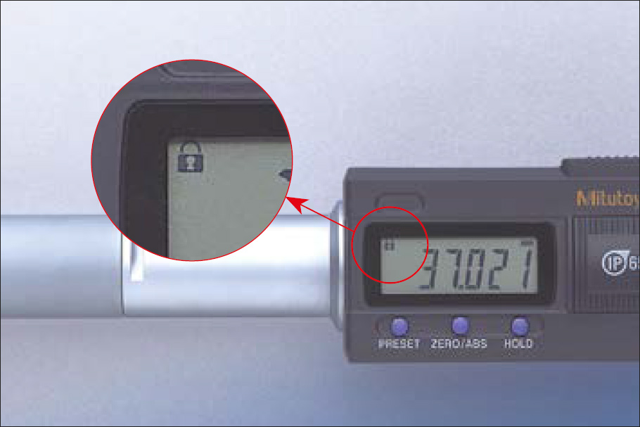 Mitutoyo 468 holtest three point bore data hold