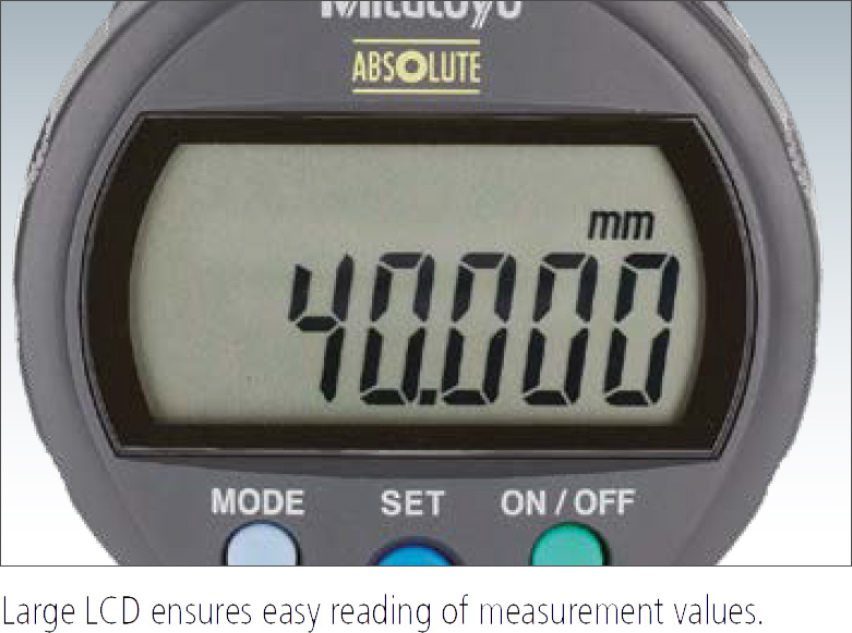 Mitutoyo 568 snap open bore large lcd.