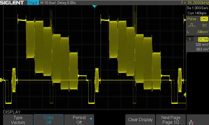 SDS1202X-E Intensity Grading