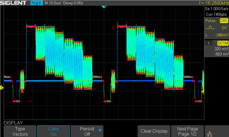 SDS1202X-E Colour Temp