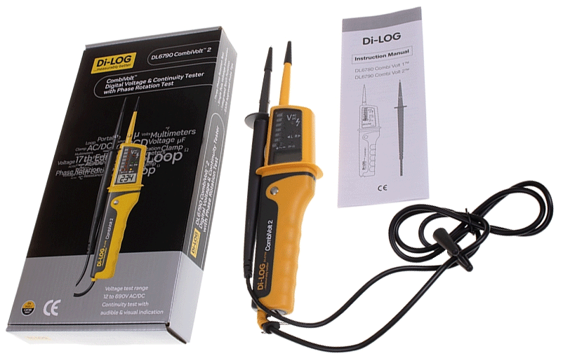 DiLog DL6790 CombiVolt2 Voltage & Continuity Tester