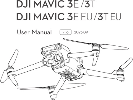 DJI Mavic 3 Enterprise User Manual.