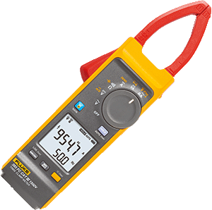 Fluke 393 FC CAT III 1500V DC True-RMS Clamp Meter.