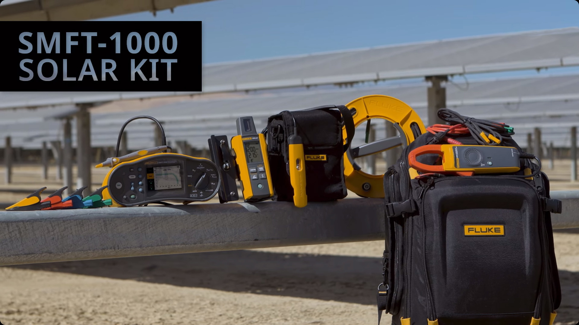 Fluke SMFT-1000 Solar Multifunction PV Tester - Standard Kit.