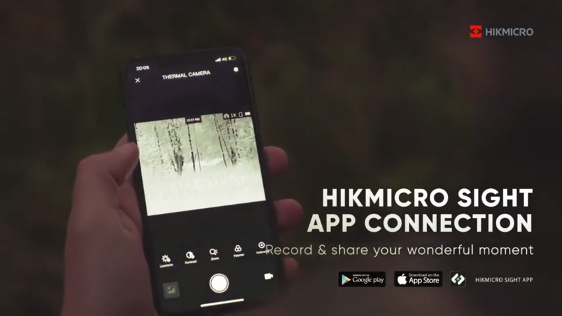 Hikmicro SIGHT app.
