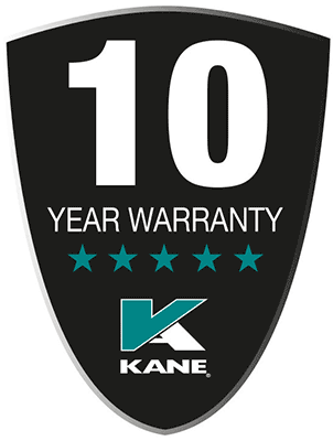 KANE 10 Year No Quibble Warranty