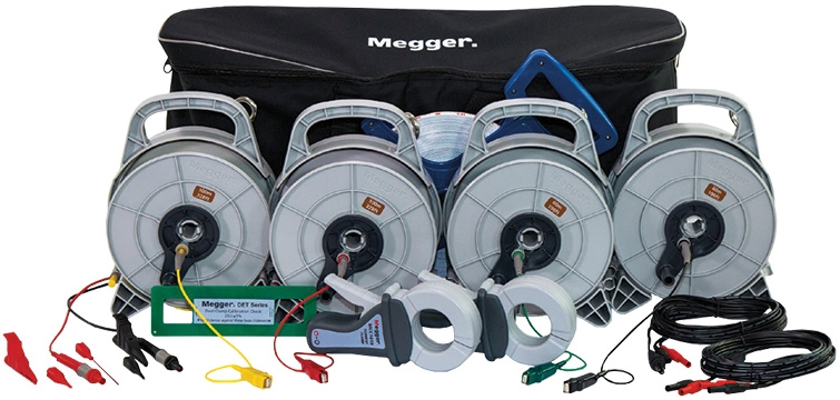 Megger 1010-179 ETK50C 50m Earth Test Cables, Spikes & Clamps Kit.