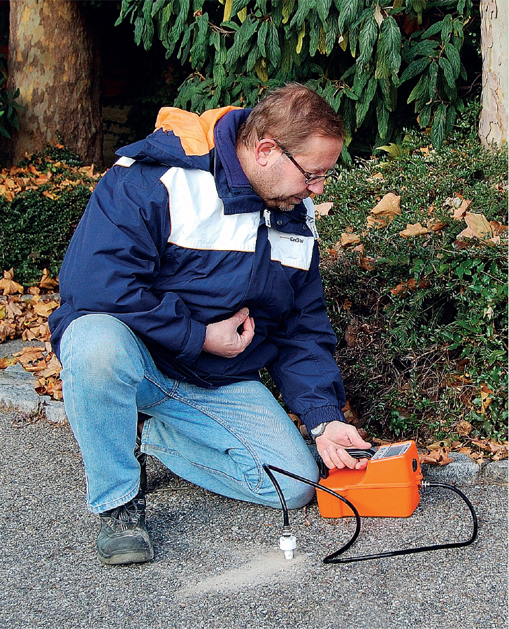 Megger 820022865 FaultSniffer Cable Fault Drill System in action.