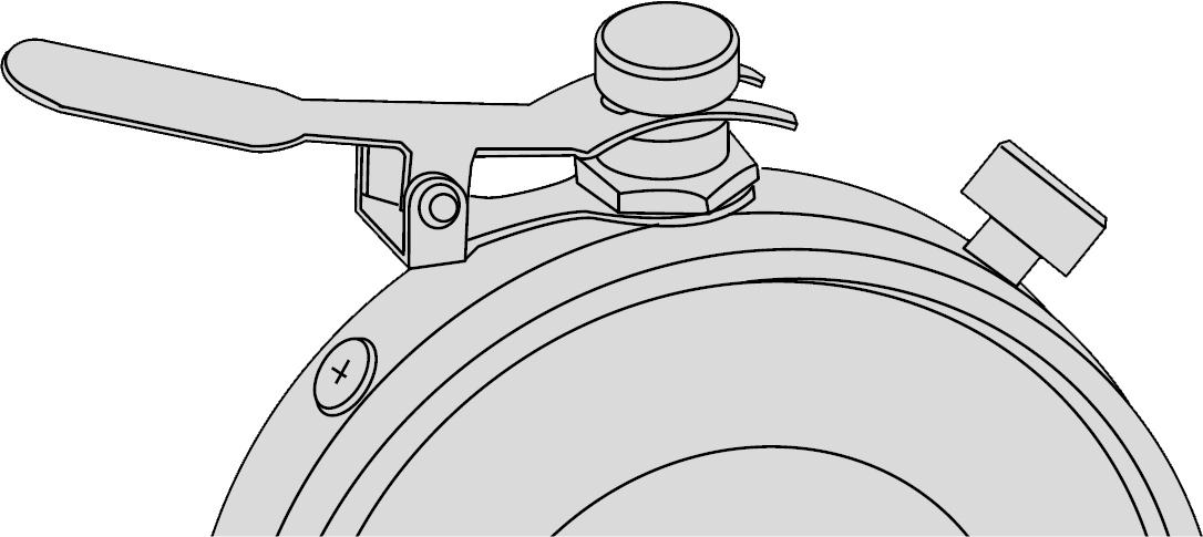 Mitutoyo 902100 Spindle Lifting Lever for S-Type and A-Type Series 1 Dial Indicators example.