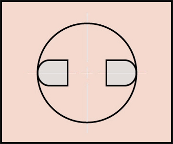 Mitutoyo Series 160 round surface of jaws example image 2