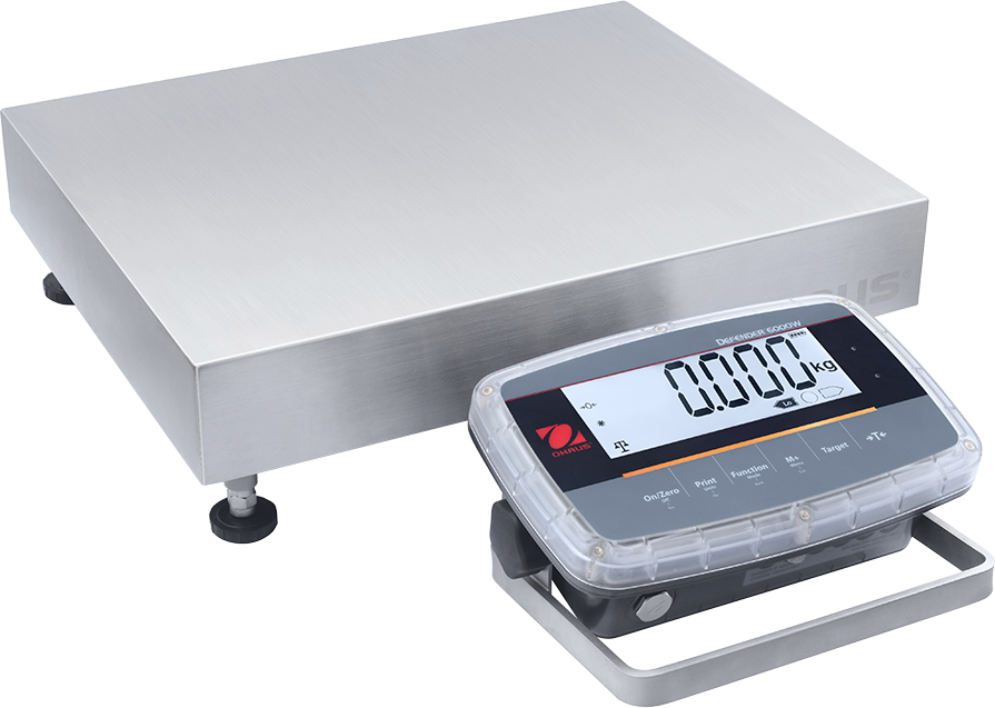 Ohaus Defender 6000 Front Mount IP68/IP69K Washdown i-D61PW Bench Scales
