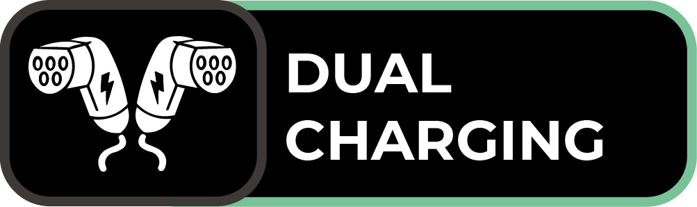 PROJECT EV EVA-07D-SE, 7.3kW Pro Earth Floor Charger Dual Gun RFID dual charging logo