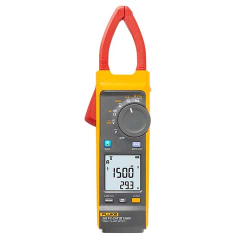 Fluke 393 FC Solar Clamp Meter (CAT III, 1500V)