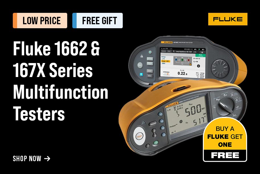 Fluke 1662 & 167X Multifunction Testers