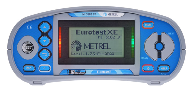 Metrel MI3102BT Eurotest XE Multifunction Installation Tester