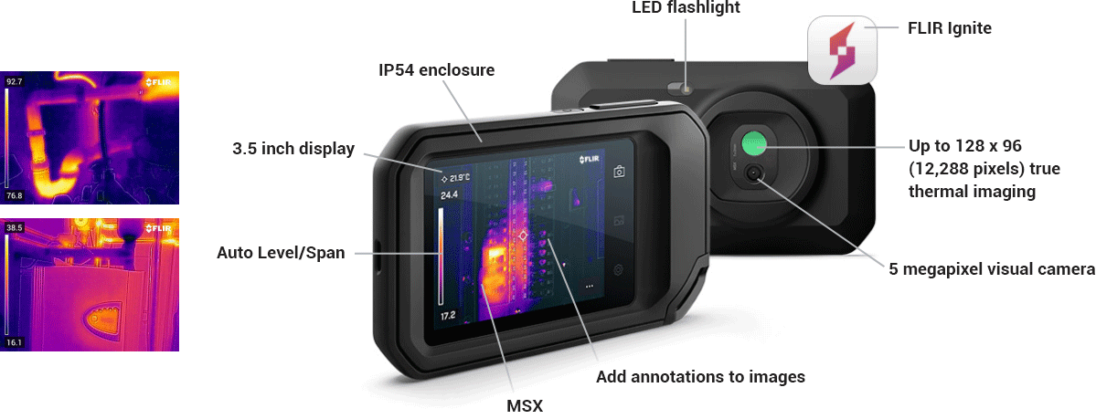 FLIR C3-X Features