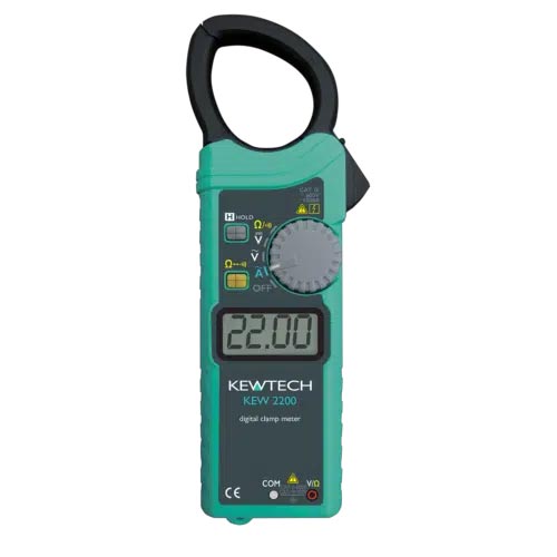 Kewtech 2200 Ultra-Slim Clamp Meter