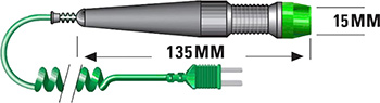 Probe Handle (KH01) dimensions